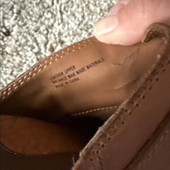 b.o.c. Suzi Brown Leather Heeled Mules Size 8 Clogs Block Heel Buckle GUC - Picture 4 of 9